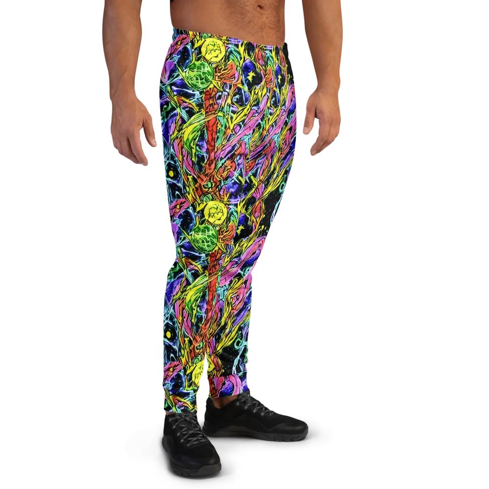 Astral Plumage on Men's Joggers — Right