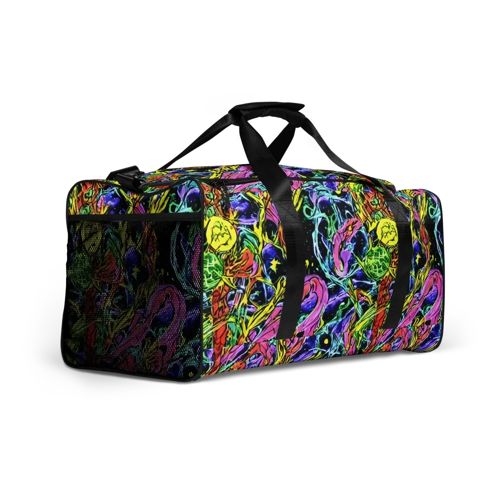 Astral Plumage on Duffle Bag — Right Front