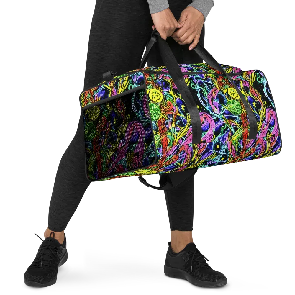 Astral Plumage on Duffle Bag — Right Front