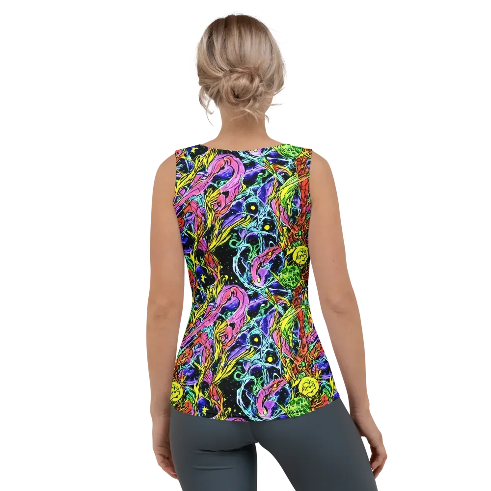Astral Plumage on Women's Tank Top — Back