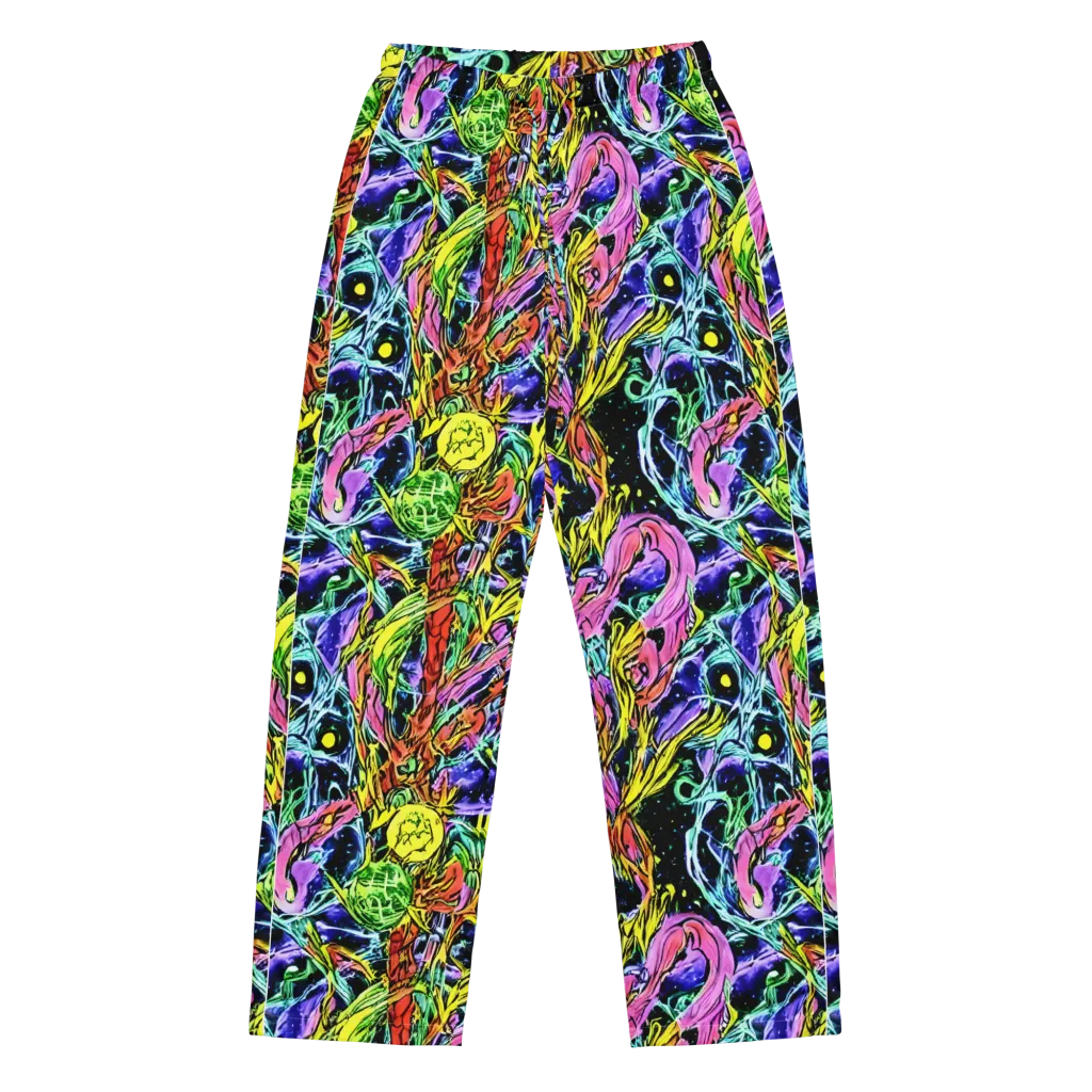 Astral Plumage on Women's Pajama Pants — Front
