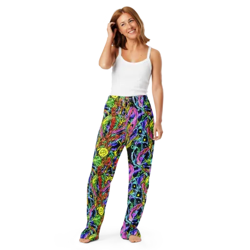 Astral Plumage on a Women's Pajama Pants