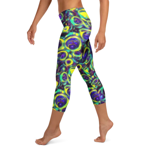 The Electric Eye on a Capri Leggings