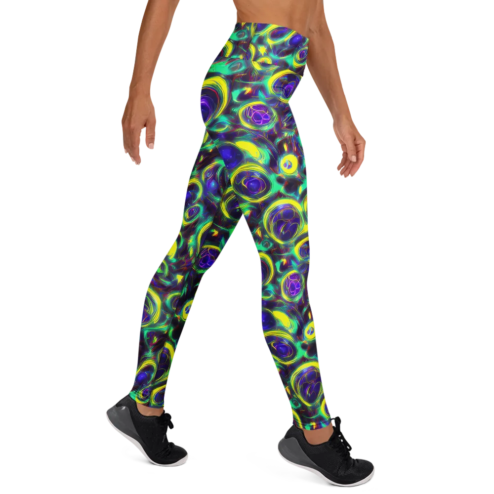 The Electric Eye on Yoga Leggings — Right