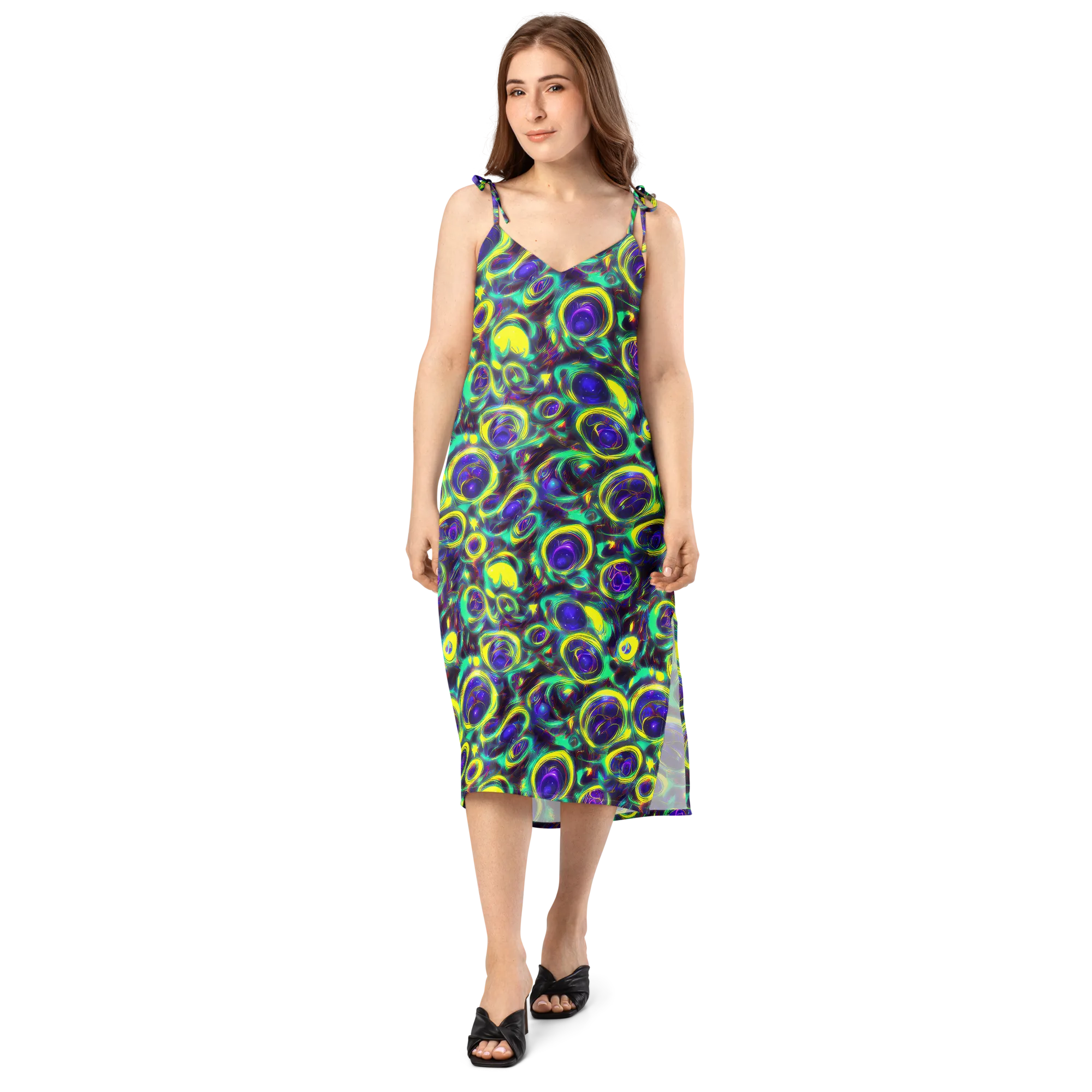 The Electric Eye on Slip Dress — Front