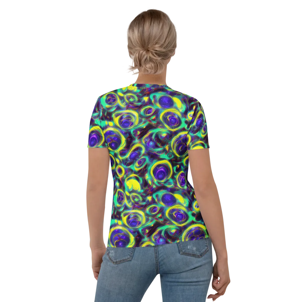 The Electric Eye on Women's Crew Neck T-Shirt — Back