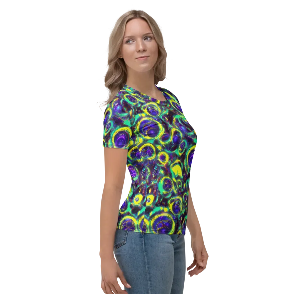 The Electric Eye on Women's Crew Neck T-Shirt — Right