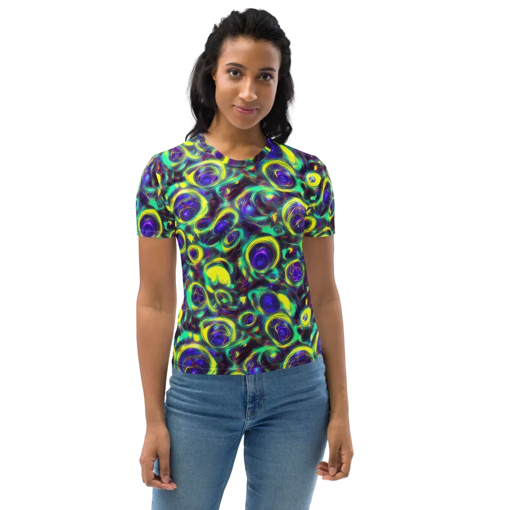 The Electric Eye on Women's Crew Neck T-Shirt — Front