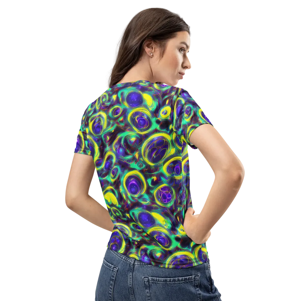 The Electric Eye on Women's Crew Neck T-Shirt — Back