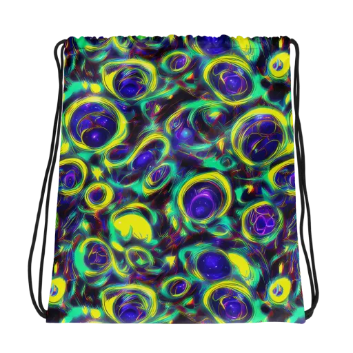 The Electric Eye on a Drawstring Bag