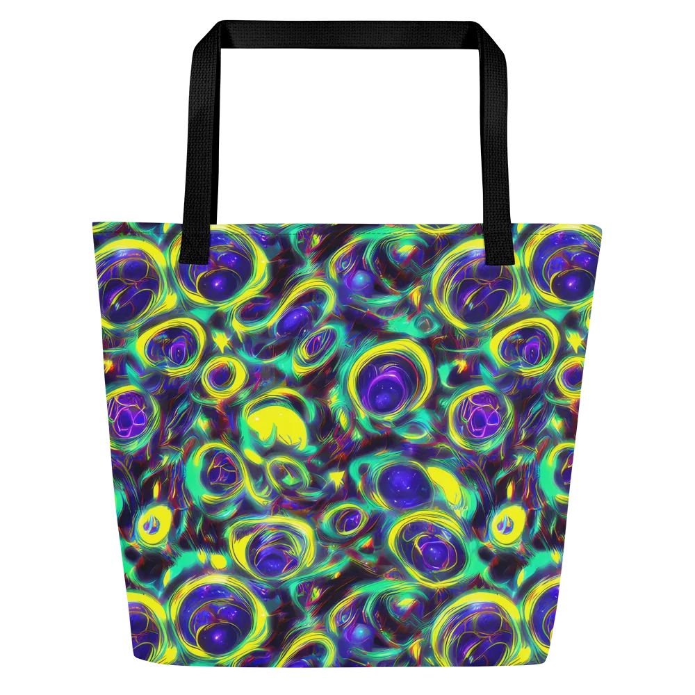 The Electric Eye on Large Tote Bag W/ Pocket — Front
