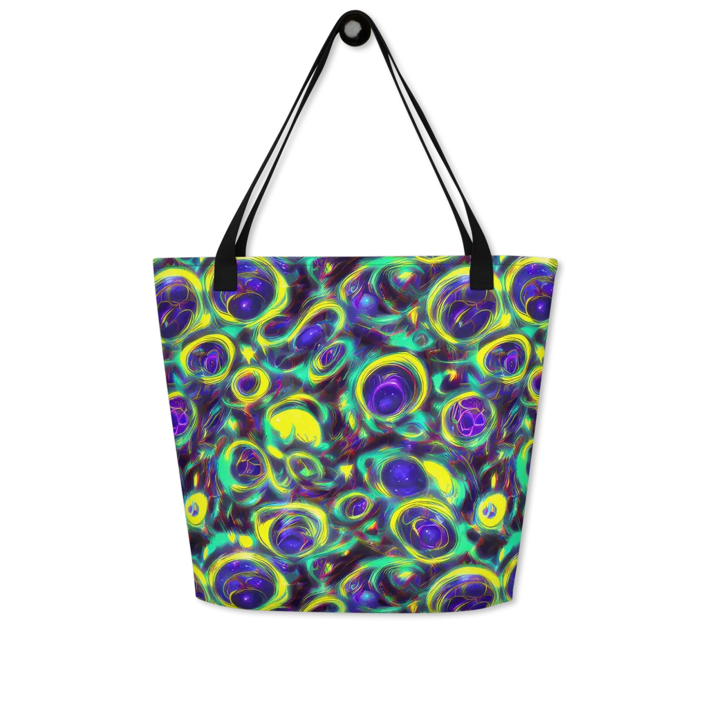 The Electric Eye on Large Tote Bag W/ Pocket — Front