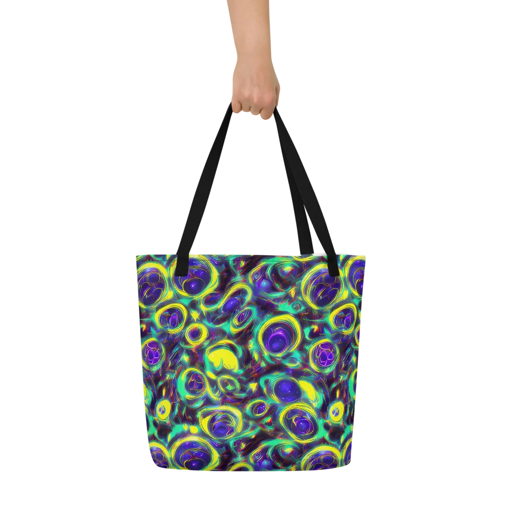 The Electric Eye on Large Tote Bag W/ Pocket — Front
