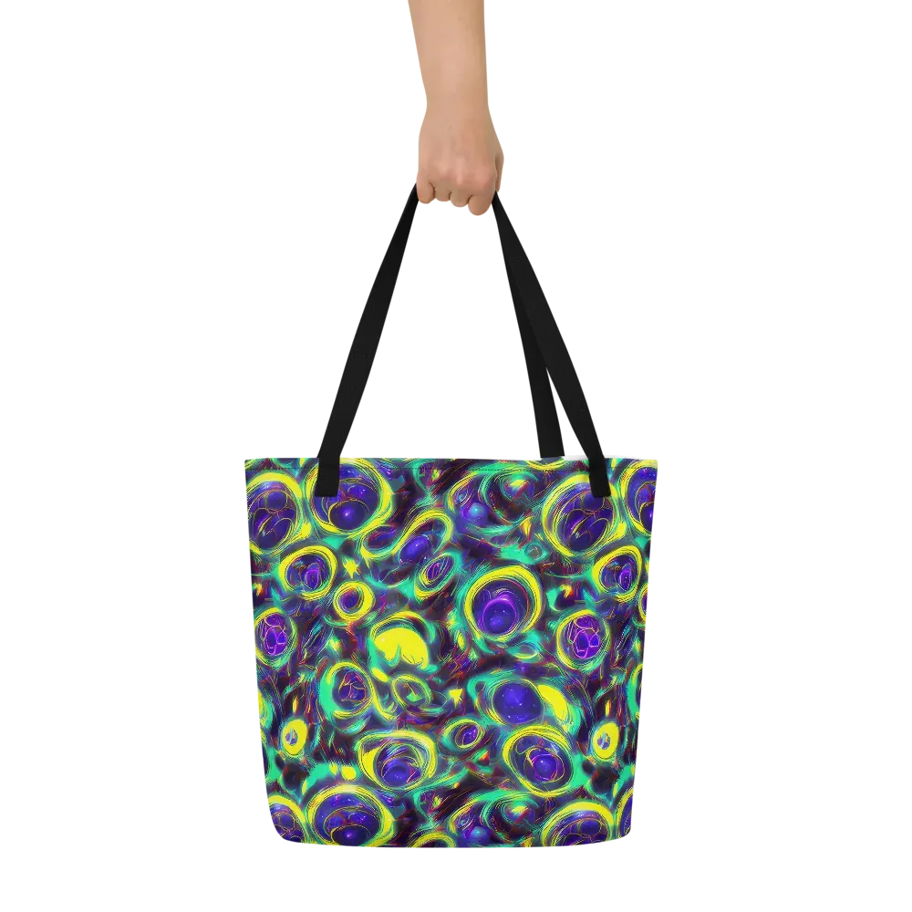 The Electric Eye on Large Tote Bag W/ Pocket — Front