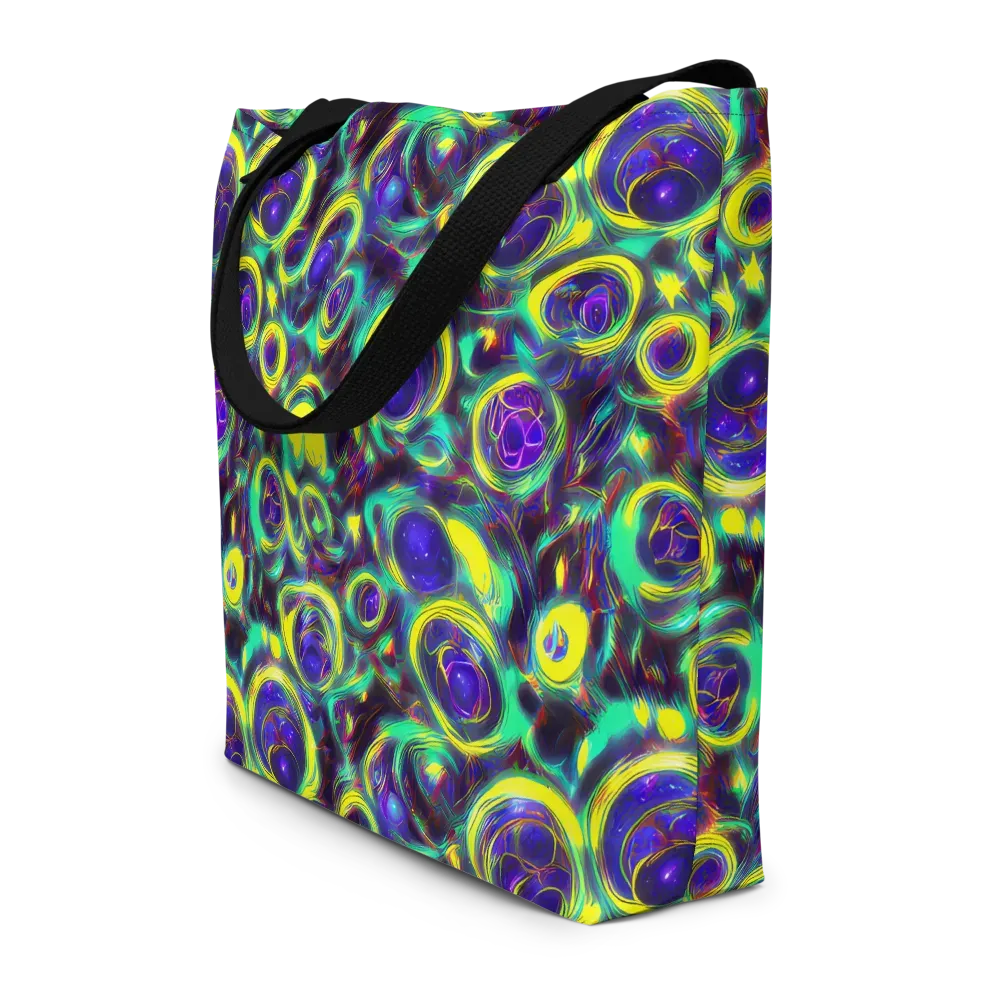 The Electric Eye on Large Tote Bag W/ Pocket — Front