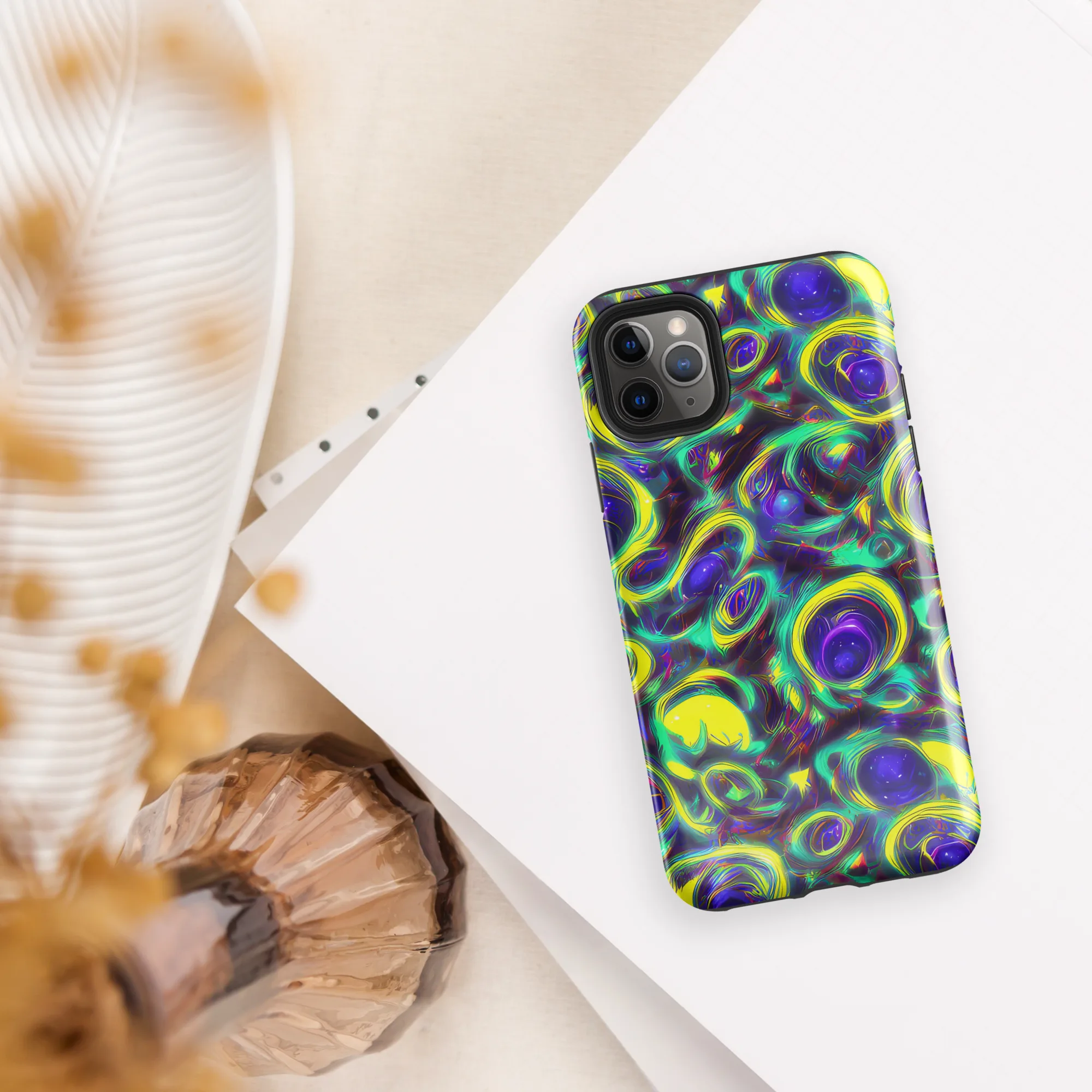 The Electric Eye on Tough Case for iPhone® — Front