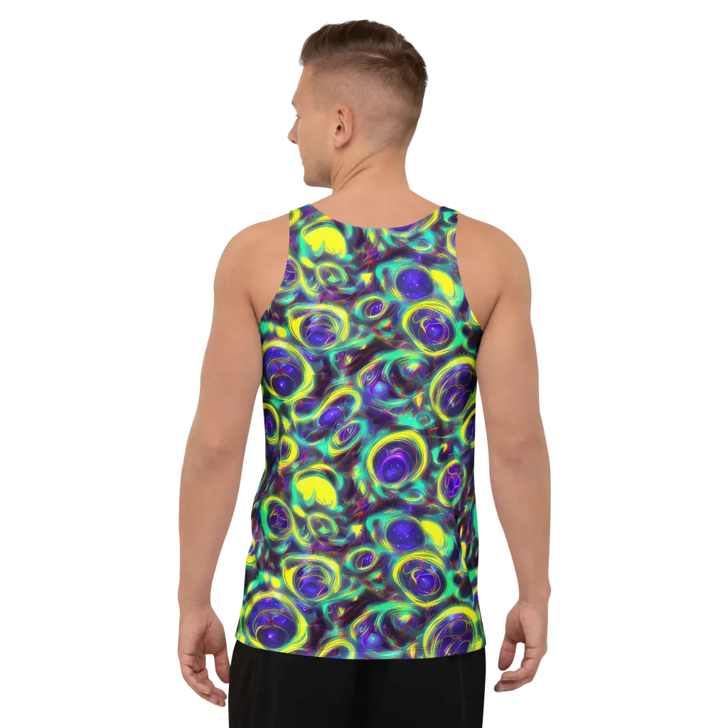 The Electric Eye on Men's Tank Top — Back