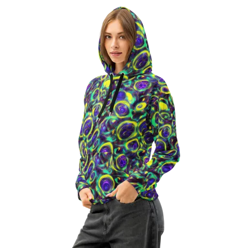 The Electric Eye on a Cotton Hoodie