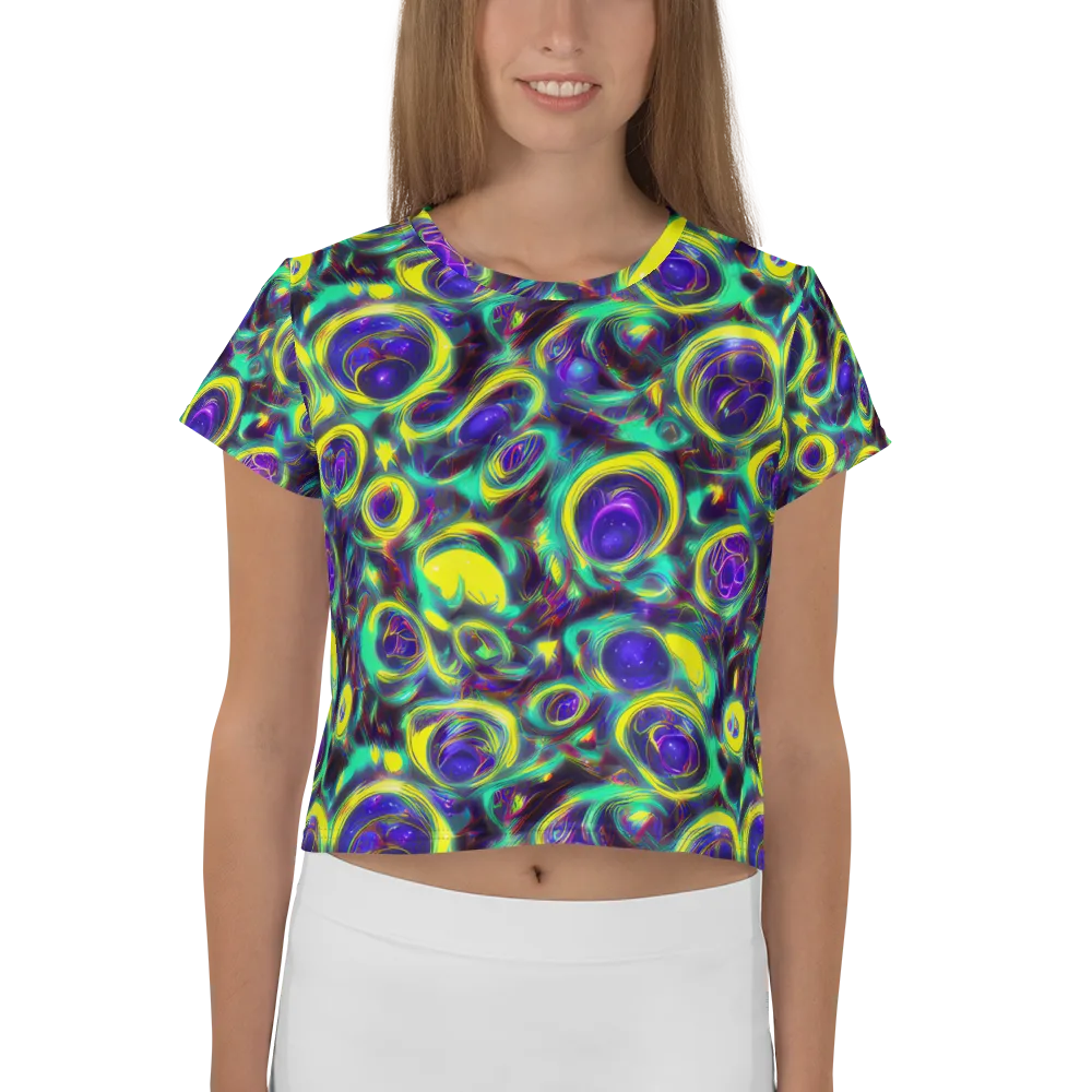 The Electric Eye on Crop Tee — Front