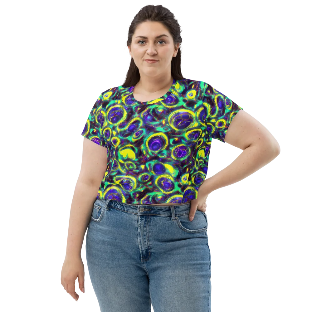 The Electric Eye on Crop Tee — Front