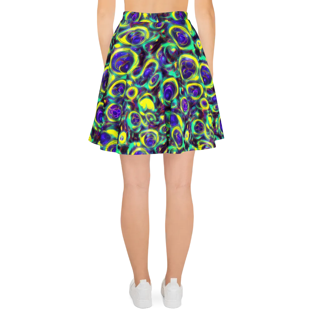 The Electric Eye on Skater Skirt — Back