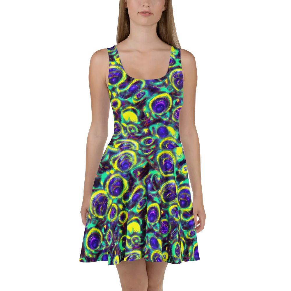 The Electric Eye on Skater Dress — Front