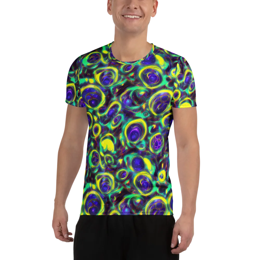 The Electric Eye on Men's Athletic T-Shirt — Front