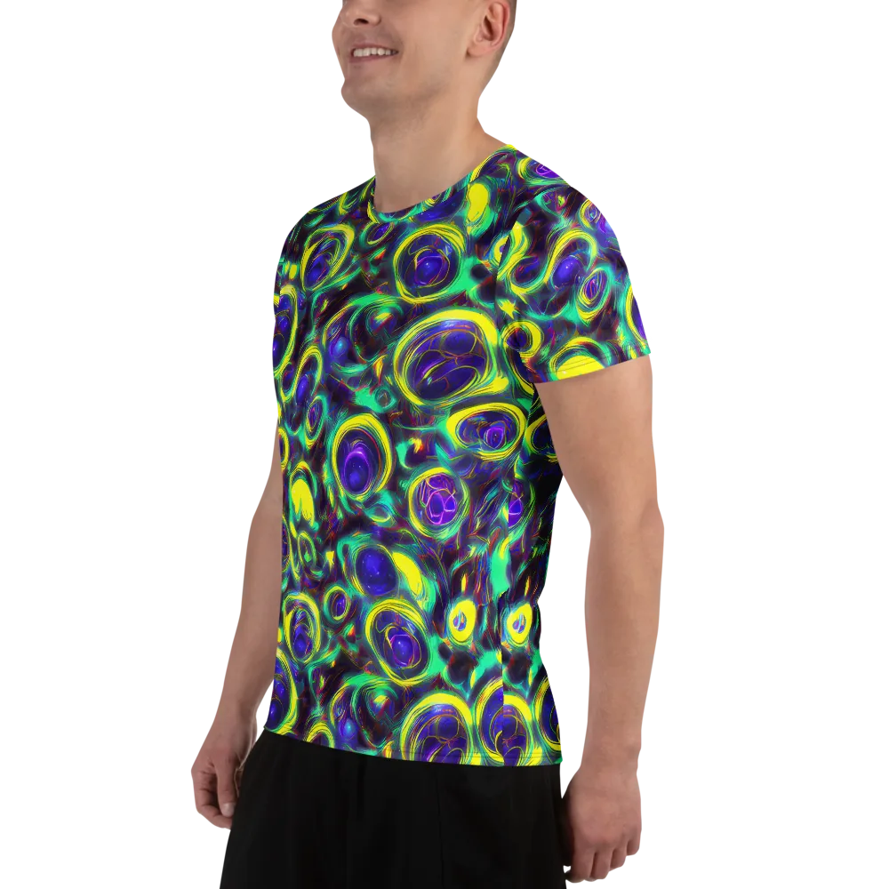 The Electric Eye on Men's Athletic T-Shirt — Left