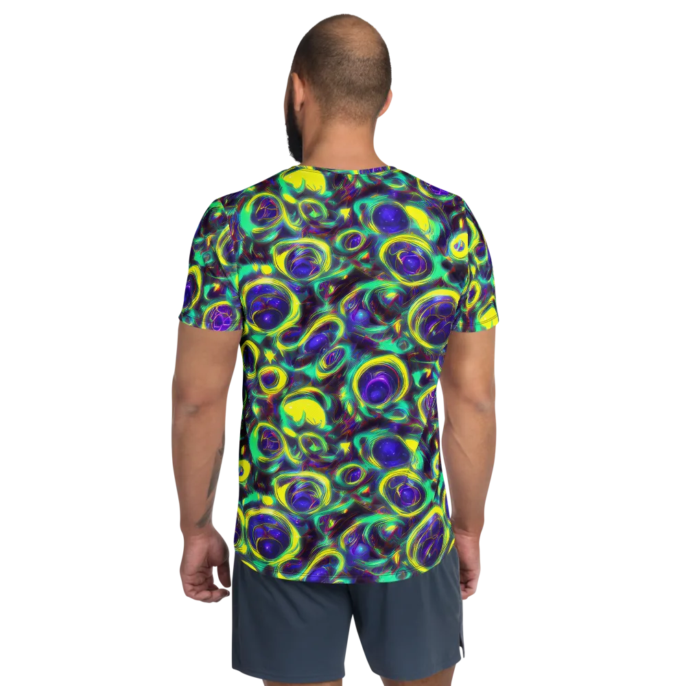 The Electric Eye on Men's Athletic T-Shirt — Back