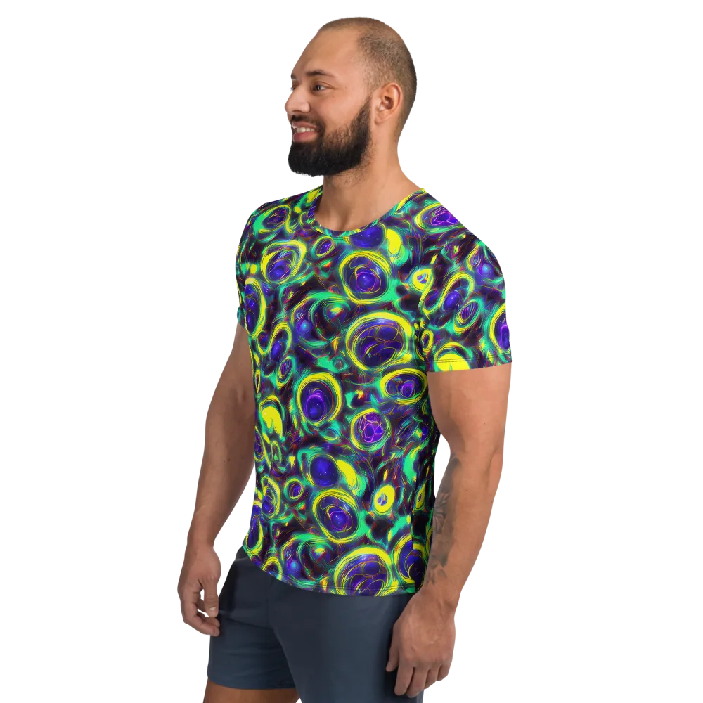 The Electric Eye on Men's Athletic T-Shirt — Left