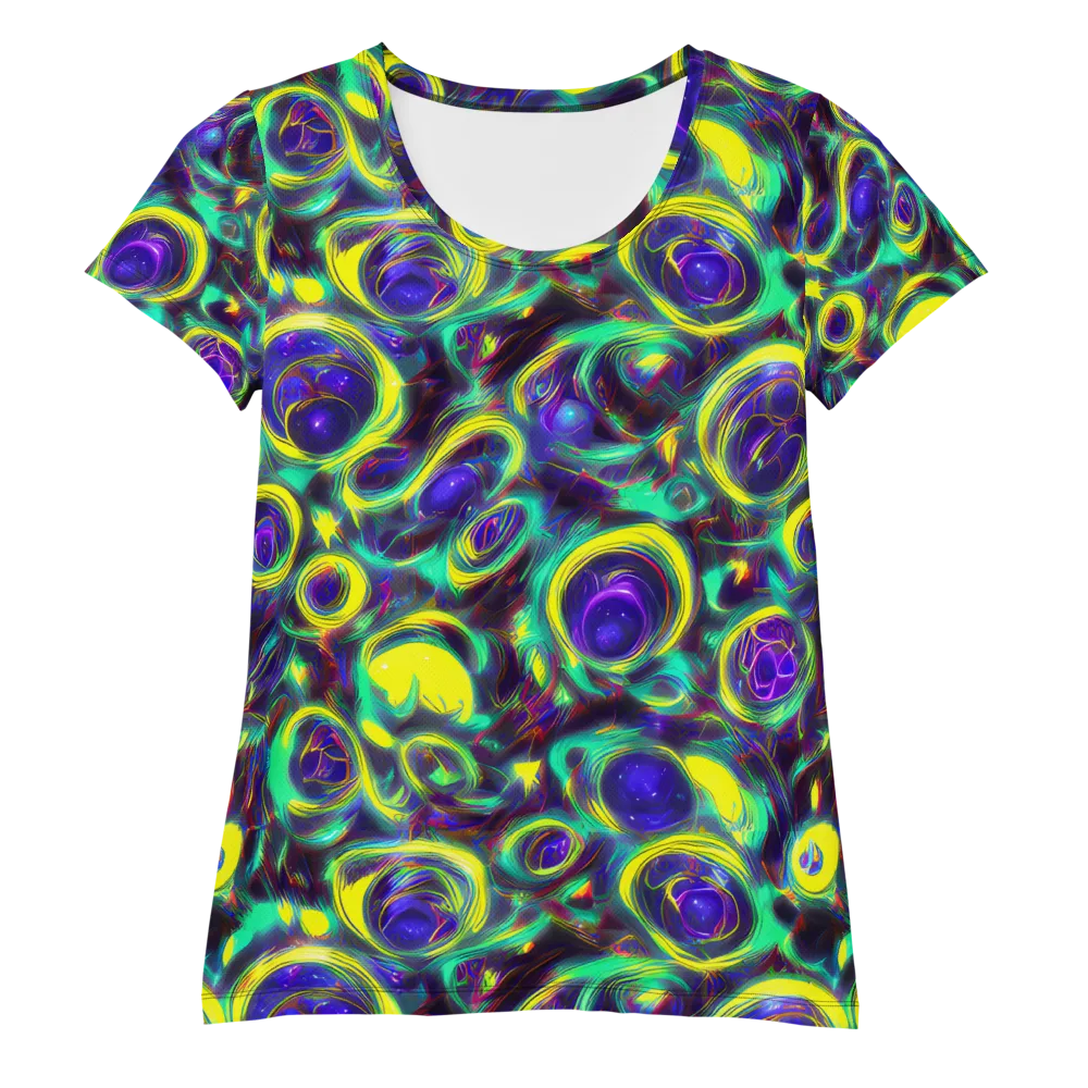 The Electric Eye on Women's Athletic T-Shirt — Front