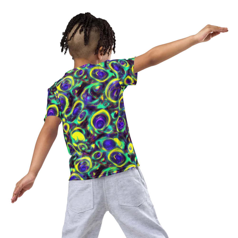 The Electric Eye on Kids Crew Neck T-Shirt — Back