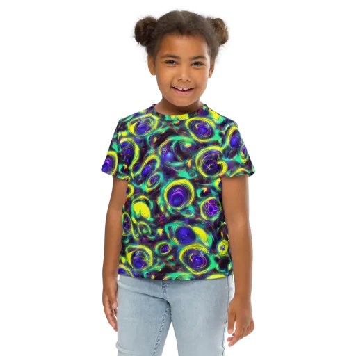 The Electric Eye on a Kids Crew Neck T-Shirt