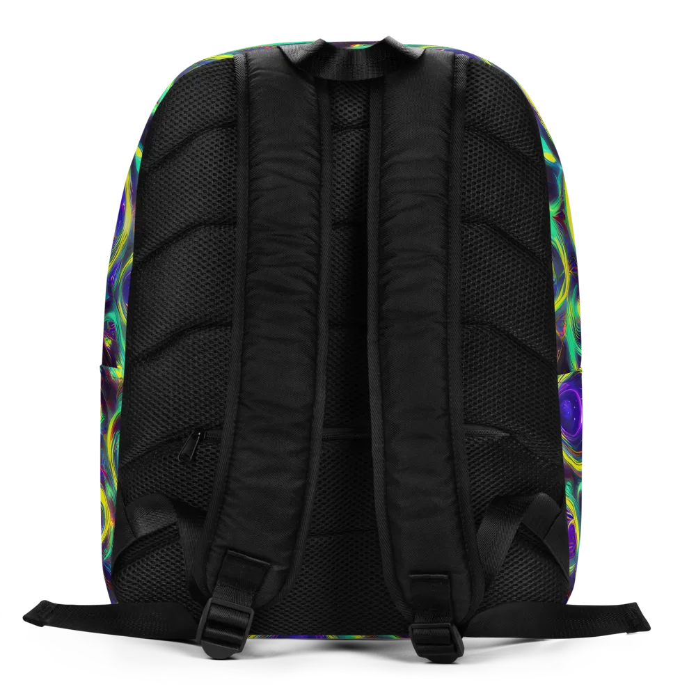 The Electric Eye on Minimalist Backpack — Back
