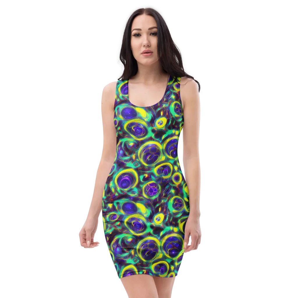 The Electric Eye on Bodycon Dress — Front
