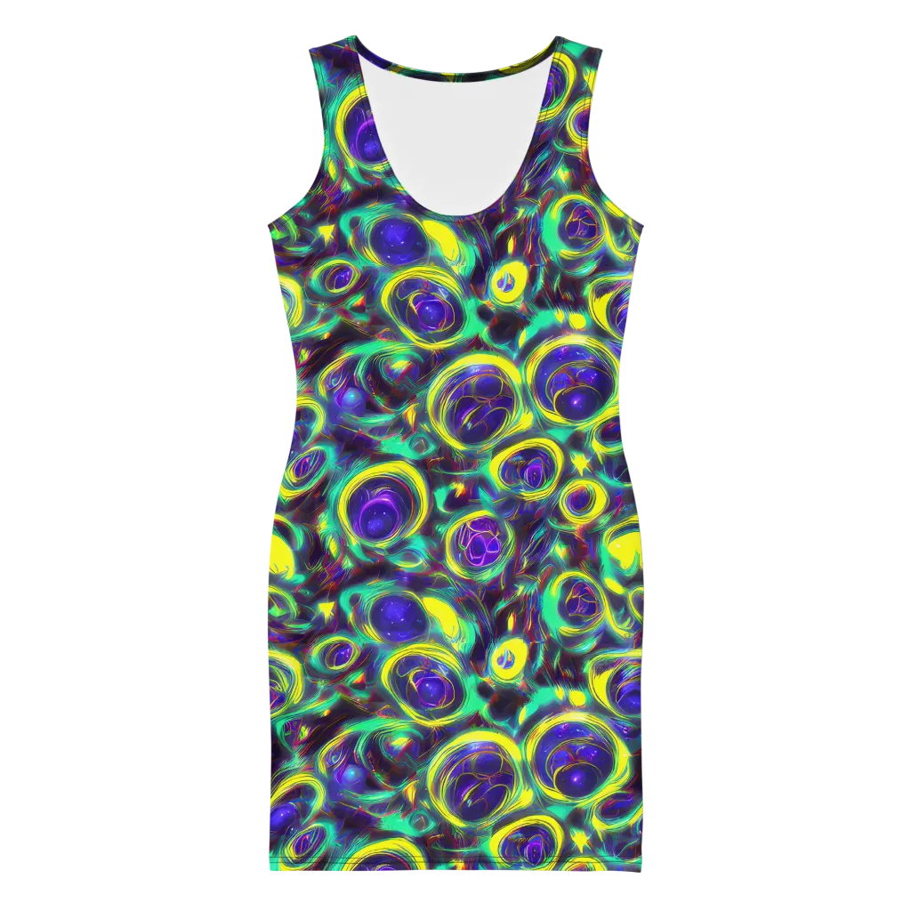 The Electric Eye on Bodycon Dress — Front