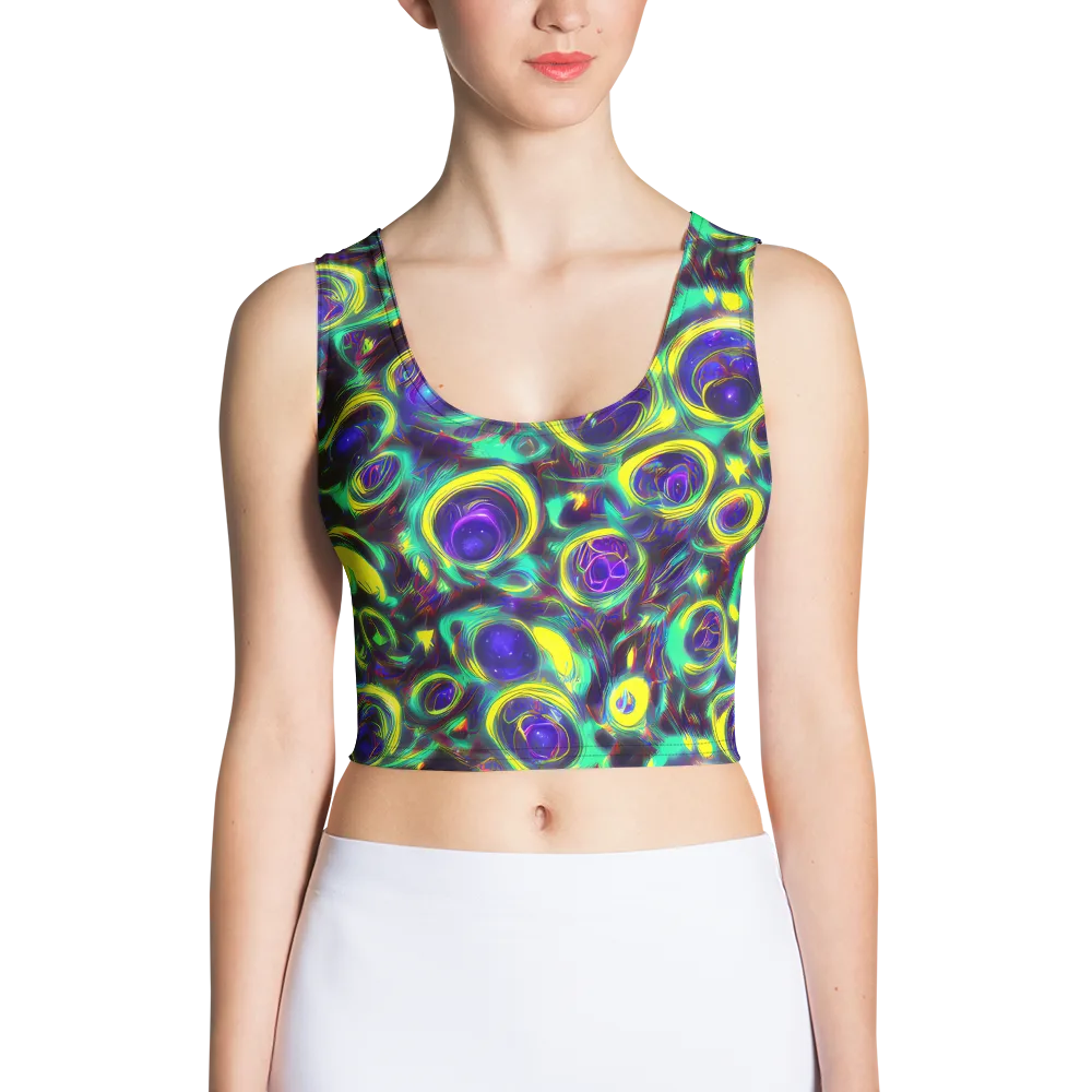 The Electric Eye on Crop Top — Front