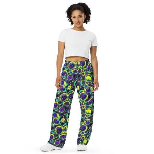 The Electric Eye on a Wide-Leg Pants