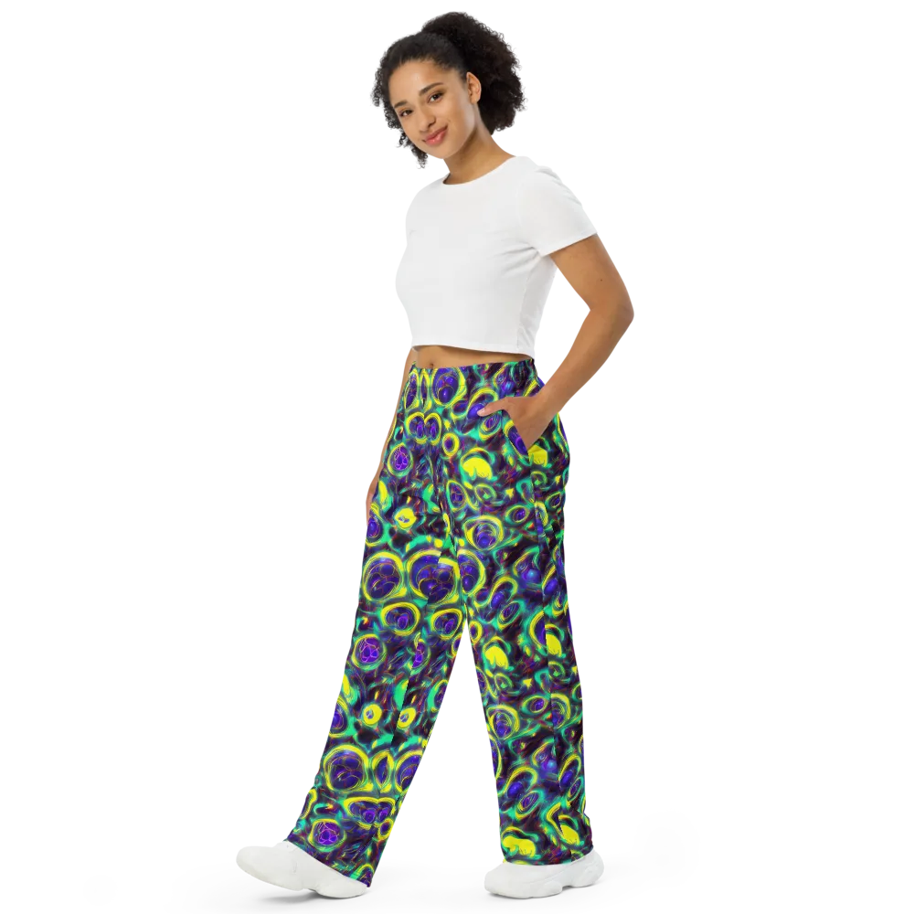 The Electric Eye on Wide-Leg Pants — Left Front