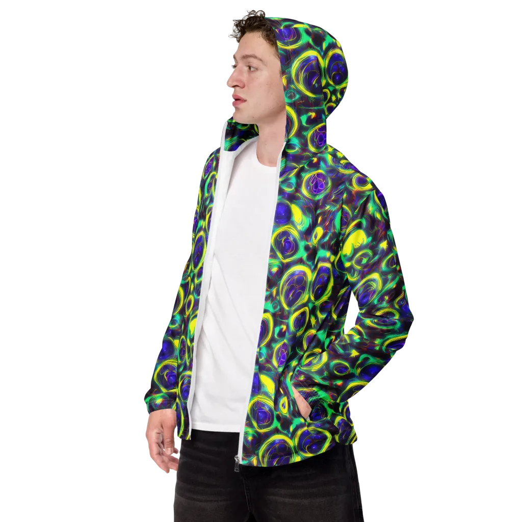The Electric Eye on Men's Windbreaker — Left Front