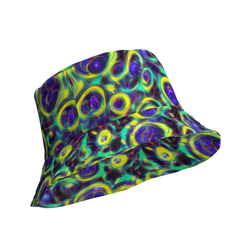 The Electric Eye on Reversible Bucket Hat — Product details Outside