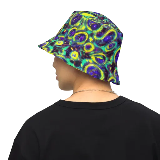 The Electric Eye on a Reversible Bucket Hat