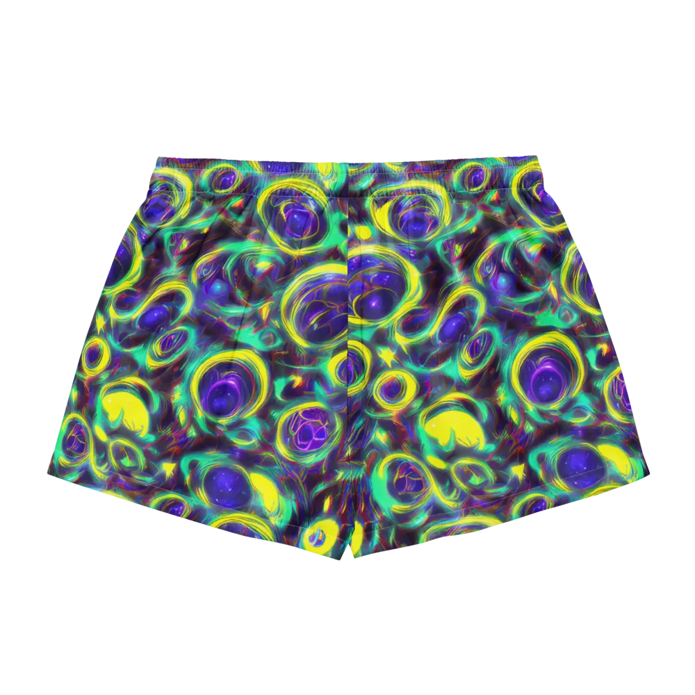The Electric Eye on Women's Pajama Shorts — Back