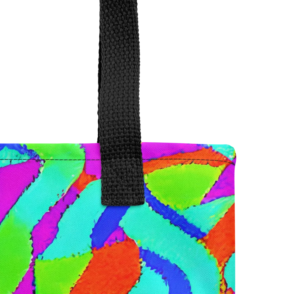 Neon Collage on Tote Bag — Product details