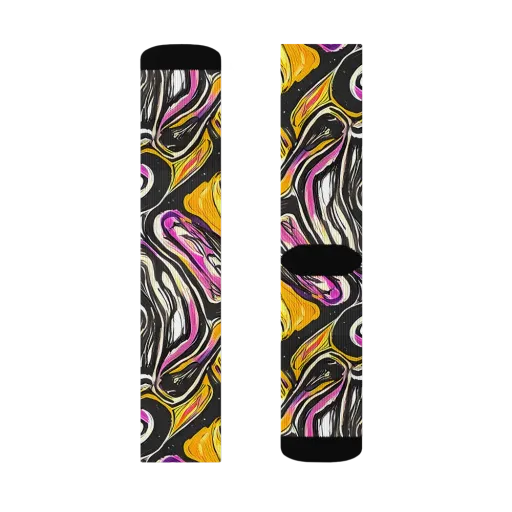 Golden Riptide on a Socks