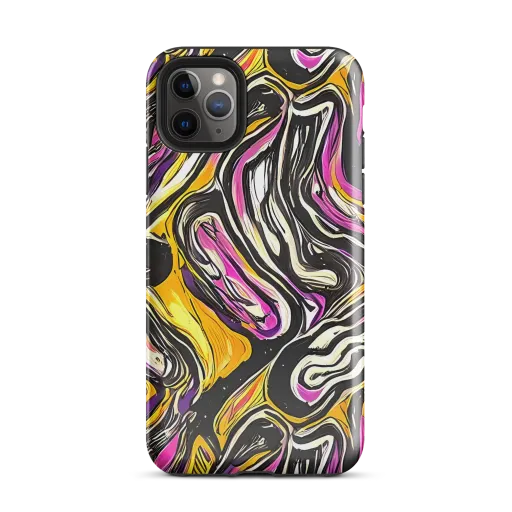 Golden Riptide on a Tough Case for iPhone®