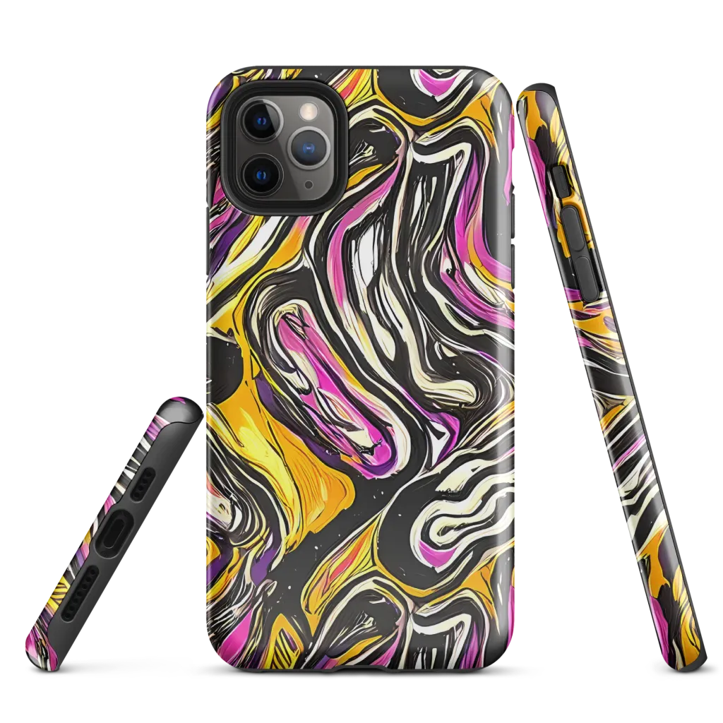 Golden Riptide on Tough Case for iPhone® — Front