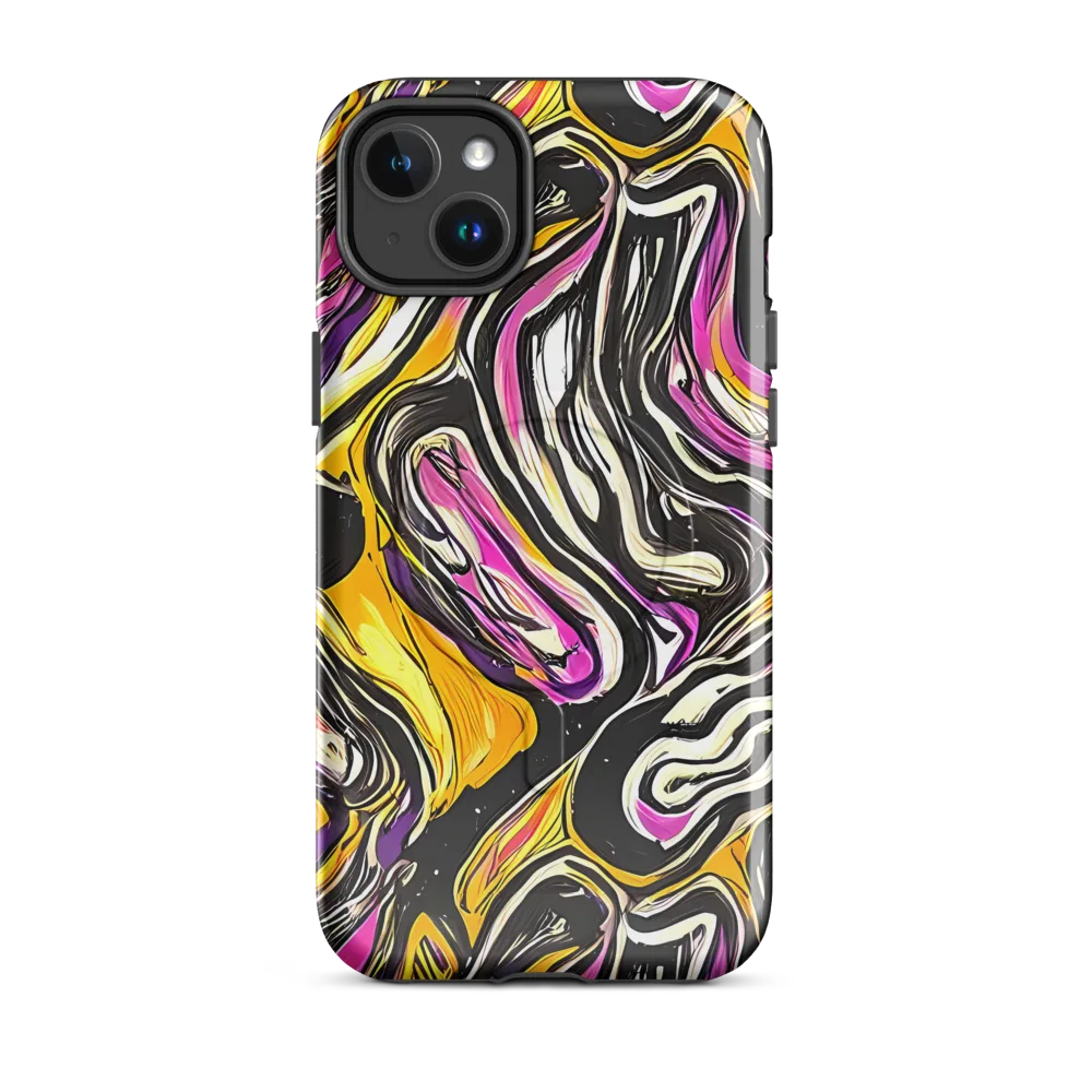 Golden Riptide on MagSafe Tough Case for iPhone® — Front