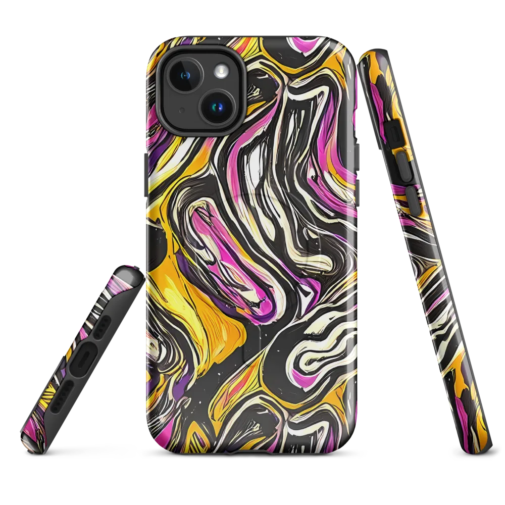 Golden Riptide on MagSafe Tough Case for iPhone® — Front