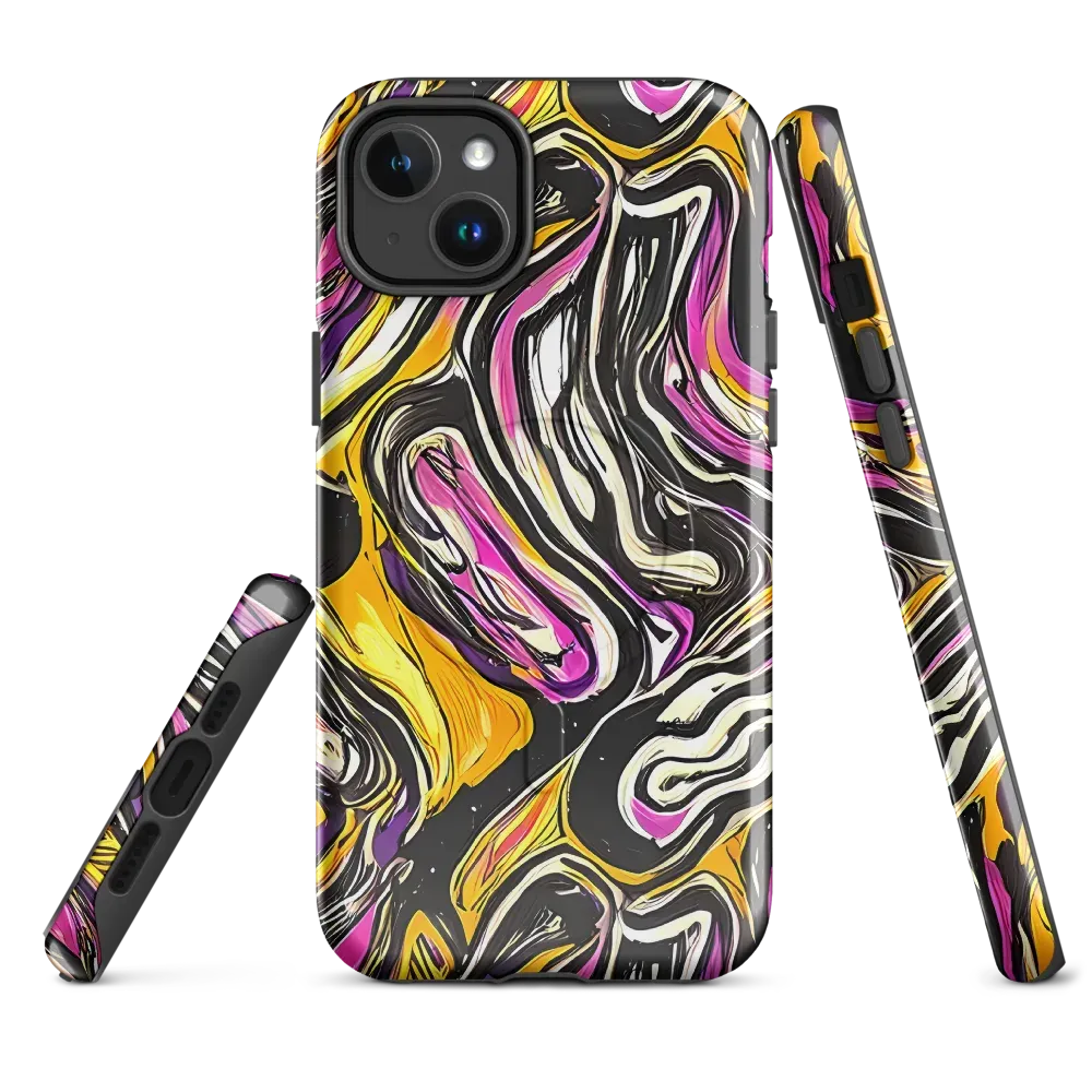 Golden Riptide on MagSafe Tough Case for iPhone® — Front